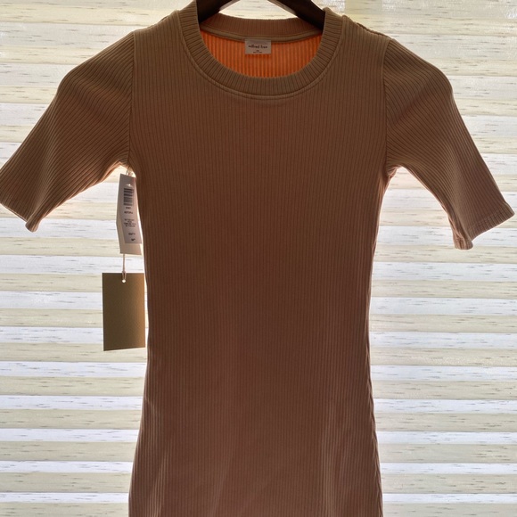 Aritzia Wilfred Free Astoria dress in GD Tuscany Rose 2XS - Picture 3 of 4